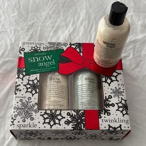Philosophy Snow Angel Body Wash & Body Lotion Set - White and Cream